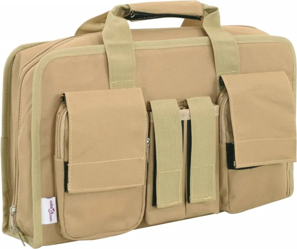vidaXL khaki oxford szövet pisztolytáska 40 x 24 x 10 cm