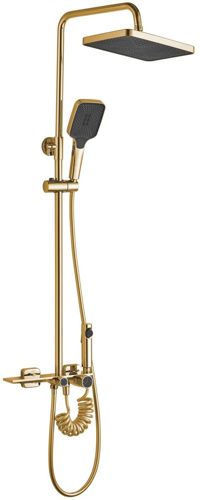 Zuhanyszett REA HELIX Gold