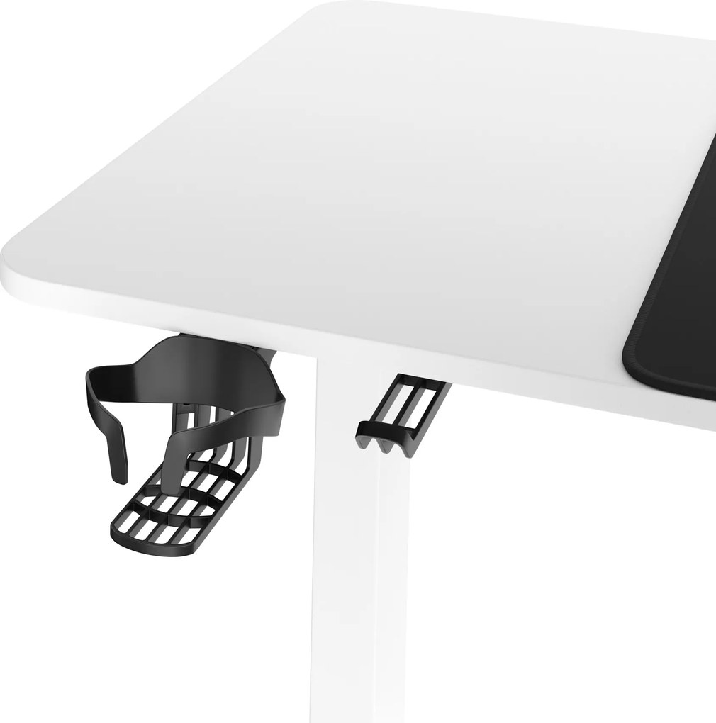 Magasságban állítható íróasztal 140 cm fehér: Diablo X-Tensio 1400