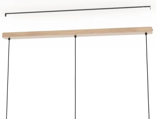 Eglo 390324 - Csillár zsinóron HONTONGAS 3xE27/25W/230V bézs