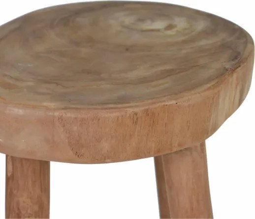 DIVERO Tömör tíkfa szék kezelt