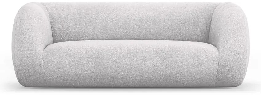 Világosszürke buklé kanapé 210 cm Essen – Cosmopolitan Design