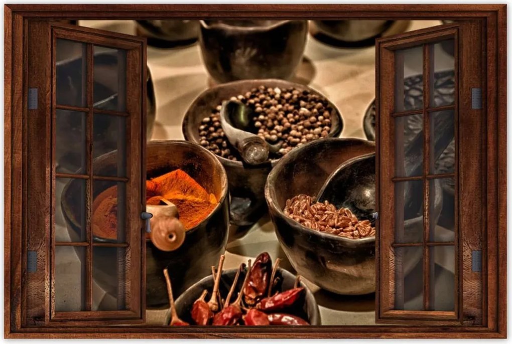 Poszterek 60x40 A világ fűszerei