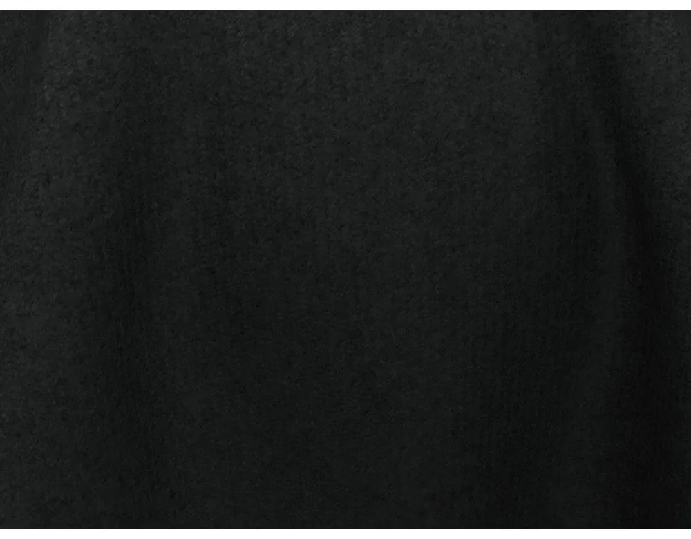 Fekete kárpitozott étkezőfotel Kalo – Makamii