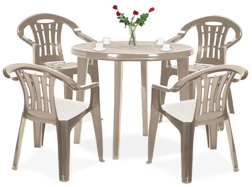 Malisa 4+1 kerti bútor garnitúra szett