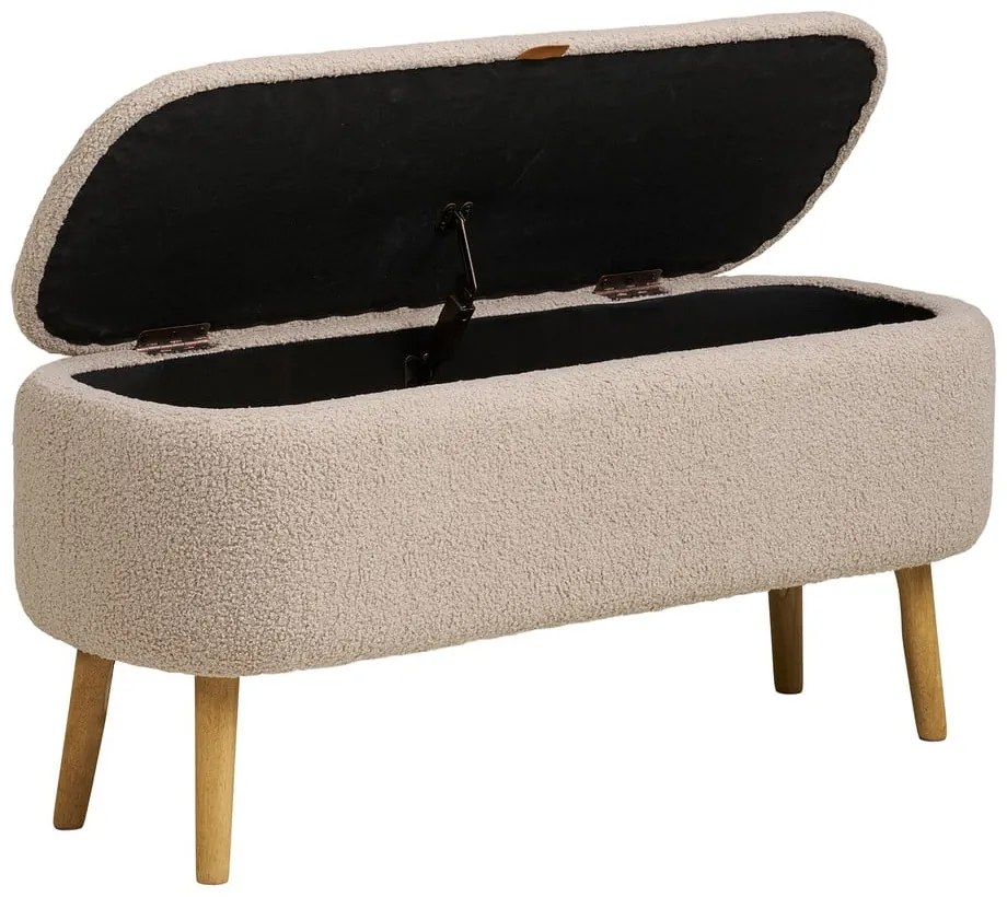 Bézs buklé pad Harlow – House Nordic