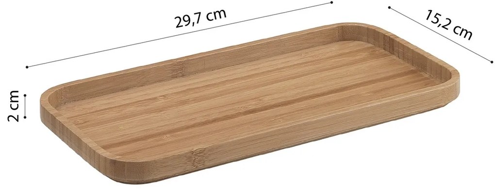 GEDY 1306 Ninfea álló tál, bambusz