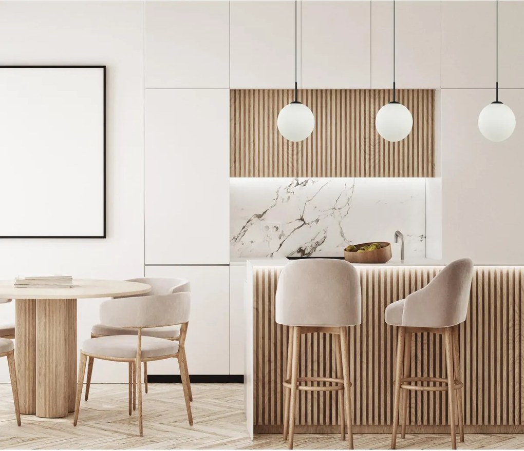 Italux modern függeszték deore fehér fekete itxpnd-5578-1l-bk