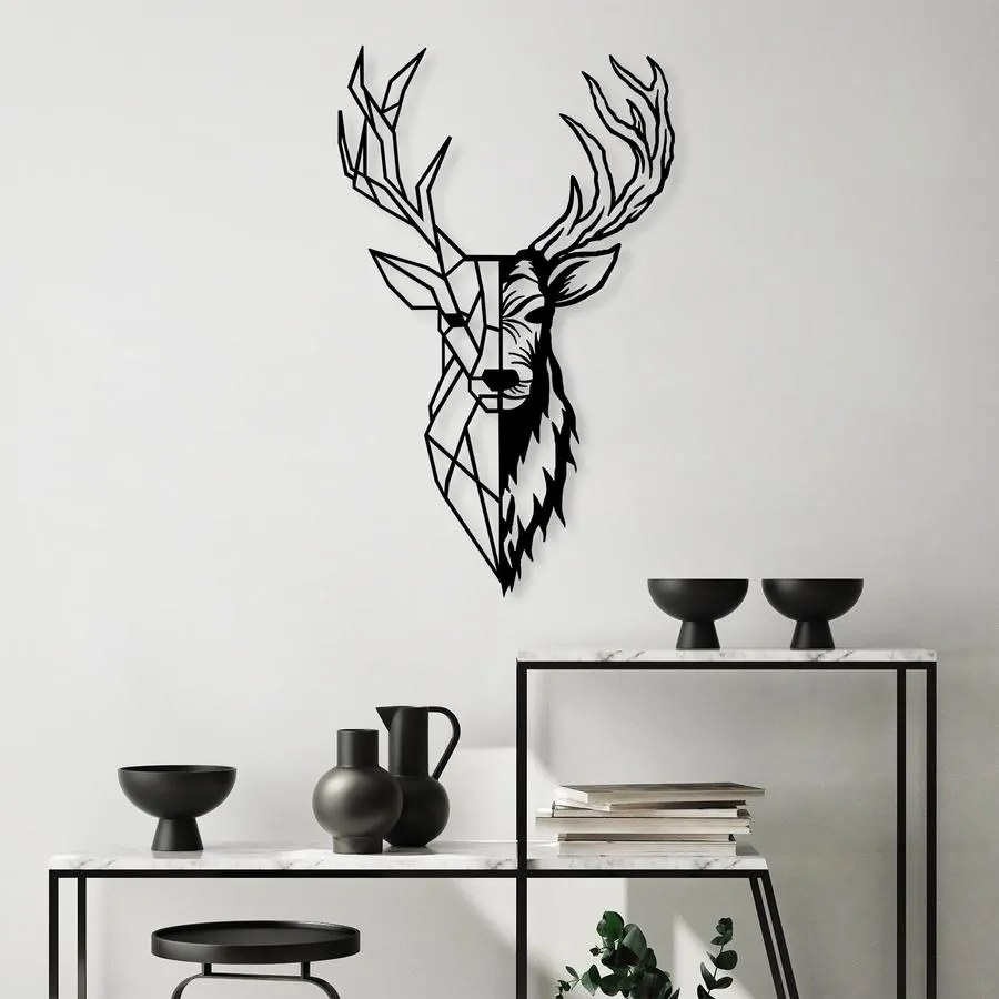 Fém fali dekoráció, Red Deer 2