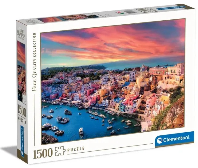 Olaszország Procida 1500 db-os puzzle Clementoni