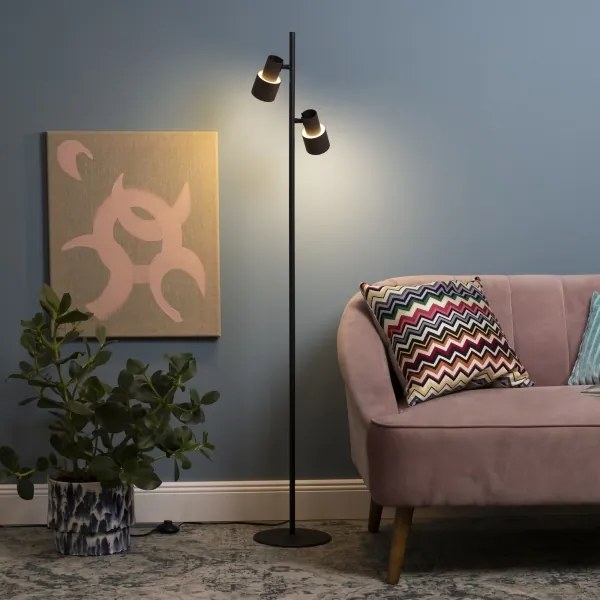 Brilliant - Állólámpa CADIZ 2xGU10/10W/230V bronz