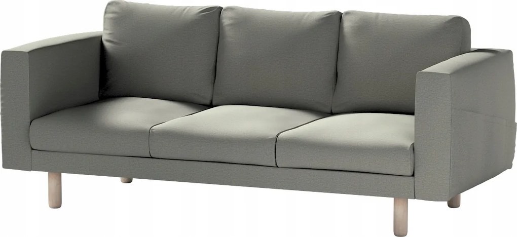 Dekoria Norsborg 3 személyes kanapé huzat Ikea szürke