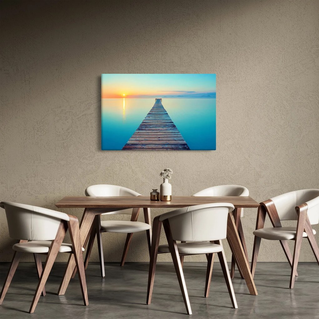 Kép - Móló a végtelenségig (90x60 cm)