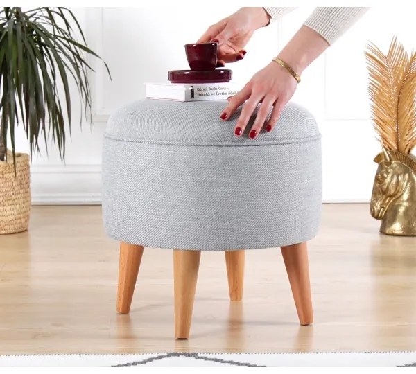 PIXI puff, átmérő 40 cm, szürke