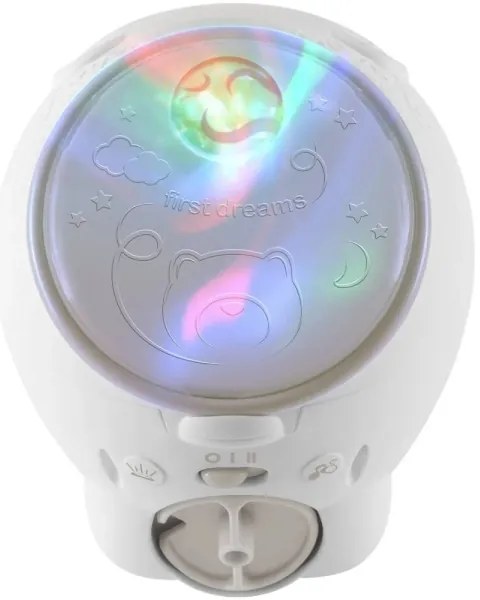 Chicco - Gyerek projektor 2in1 POLAR BEAR 3xAA bézs