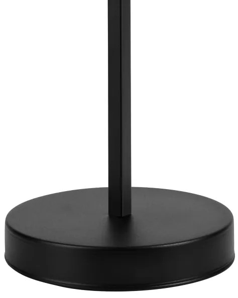 Asztali lámpa ASTRID 1xE27/60W/230V matt fekete