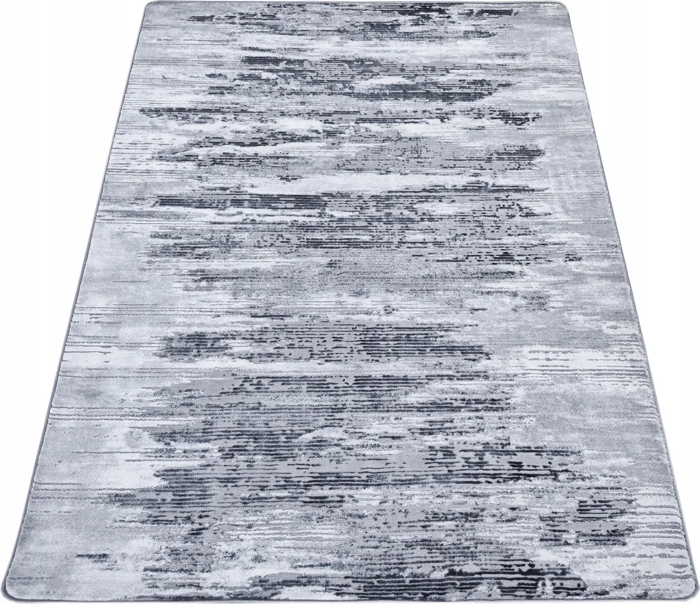 Szőnyeg 120x170 Szürke Modern Hálószoba Nappali Divatos Minőség
