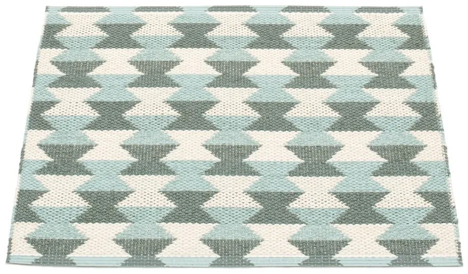 Zöld-türkiz kültéri-beltéri szőnyeg 60x70 cm Dana Army – Pappelina