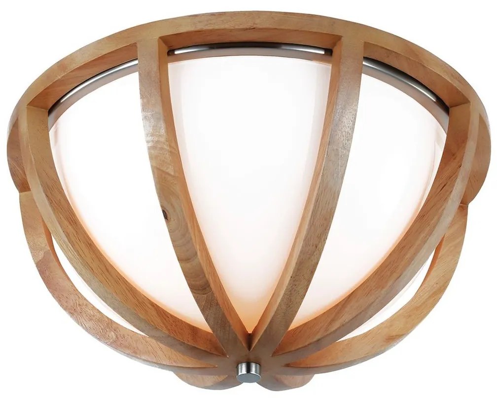 Elstead FE-ALLIER-F-LW - Mennyezeti lámpa ALLIER 2xE27/60W/230V tölgy
