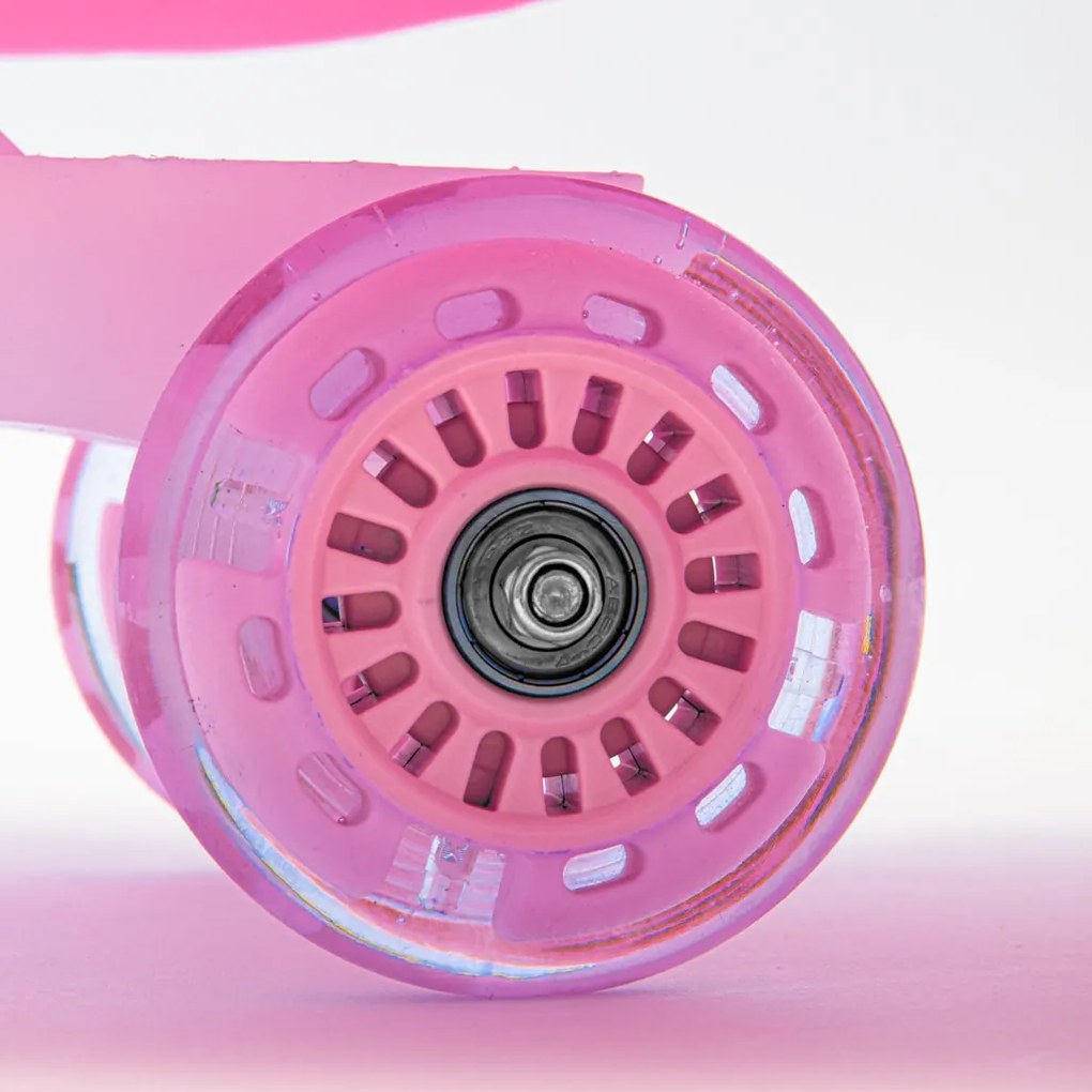 Gravitációs gyerekjármű LED-del Baby Mix G-Force babarózsaszín