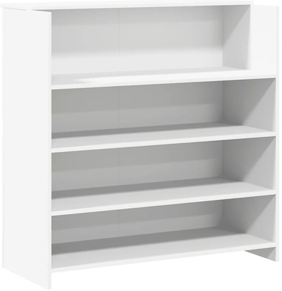 vidaXL recepciós pult fehér 200x50x103,5 cm szerelt fa