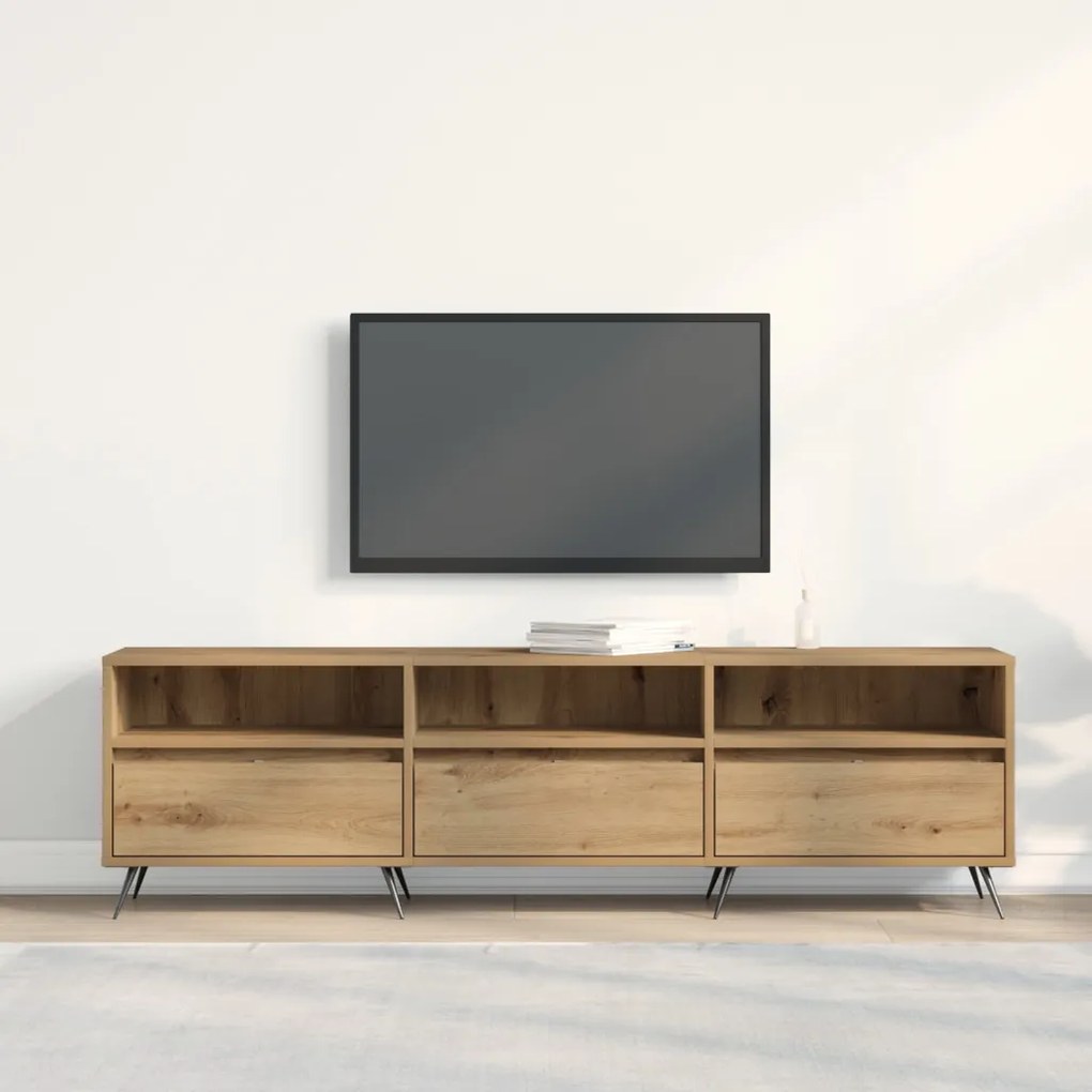 TV Szekrény Artisan Tölgy 150x30x44,5 cm Mérnöki Fa