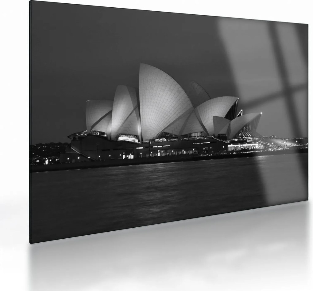 A Sydney-i Operaház képe (üvegen) (70x50 cm)