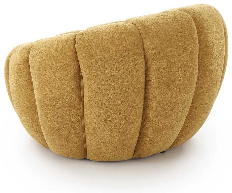 Tubby II fotel, sárga