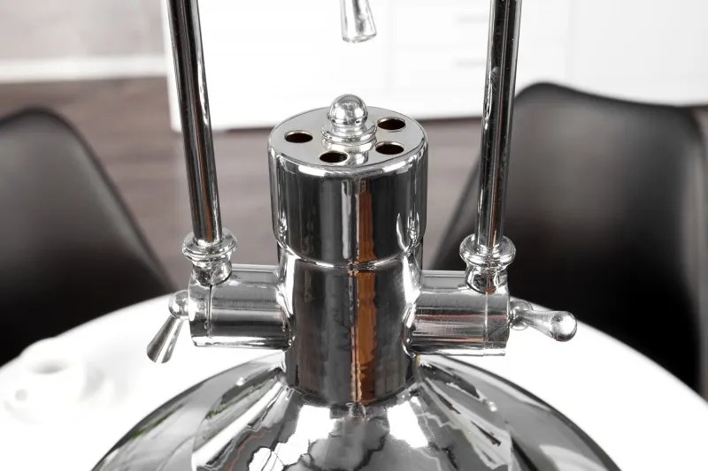 Industrial króm függőlámpa 45cm