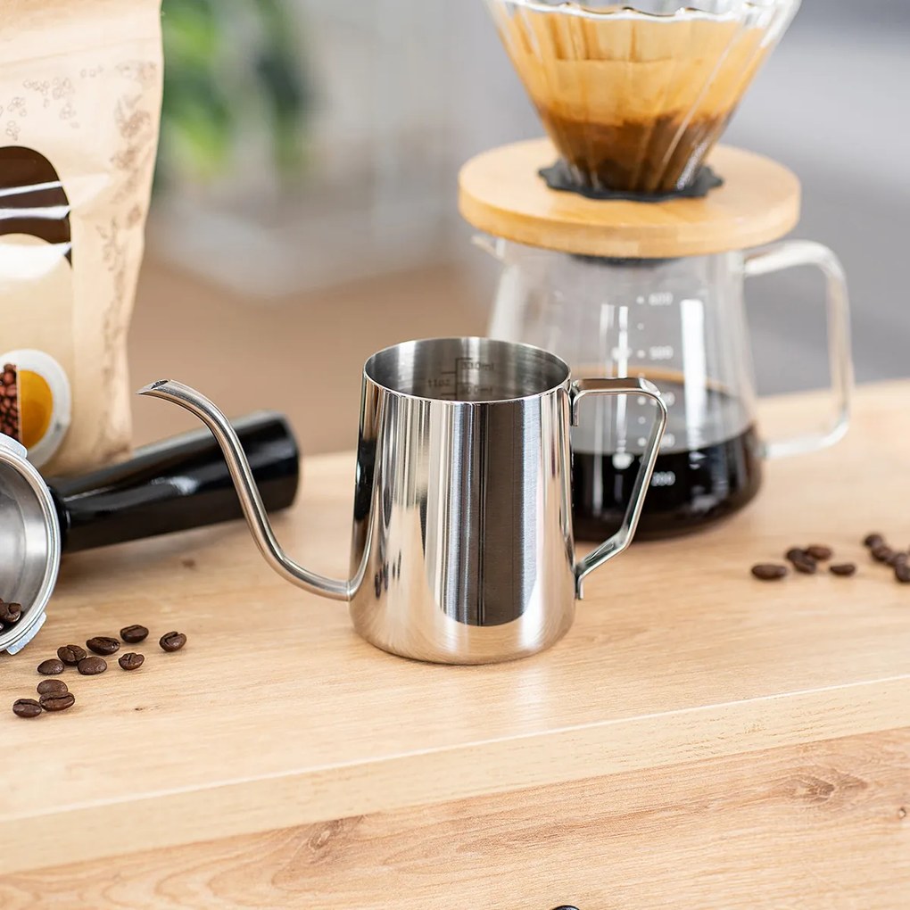 4Home Rozsdamentes acél kávéfőző, 350 ml