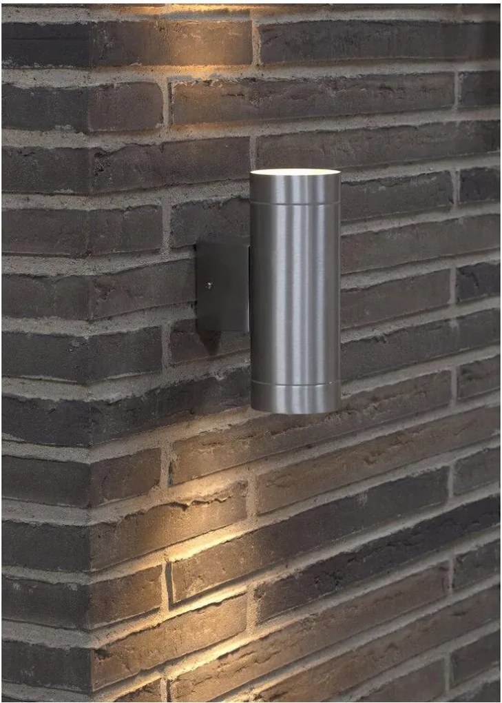 NORDLUX 21519929 TIN Modern Kültéri Fali Lámpa Alumínium GU10 IP54