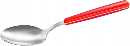 Asztali kanál Fancy Home, rozsdamentes acél, piros