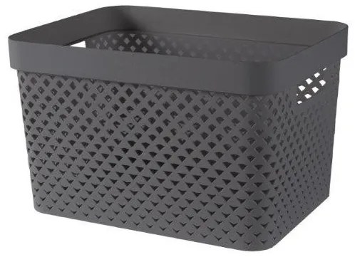 Curver Pure S 17 l sötétszürke tárolódoboz