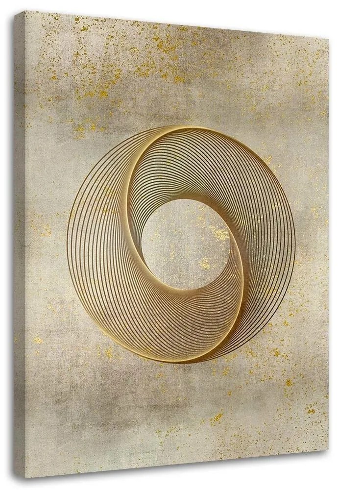 Gario Vászonkép Aranykör - Andrea Haase Méret: 60 x 90 cm