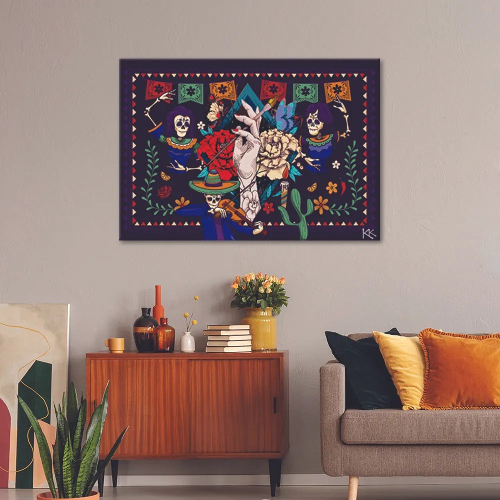 Gario Vászonkép Mexikói absztrakció Méret: 120 x 80 cm