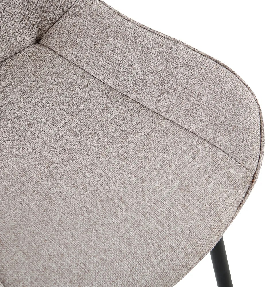 Étkezőszék, bézs/fekete, ALIA