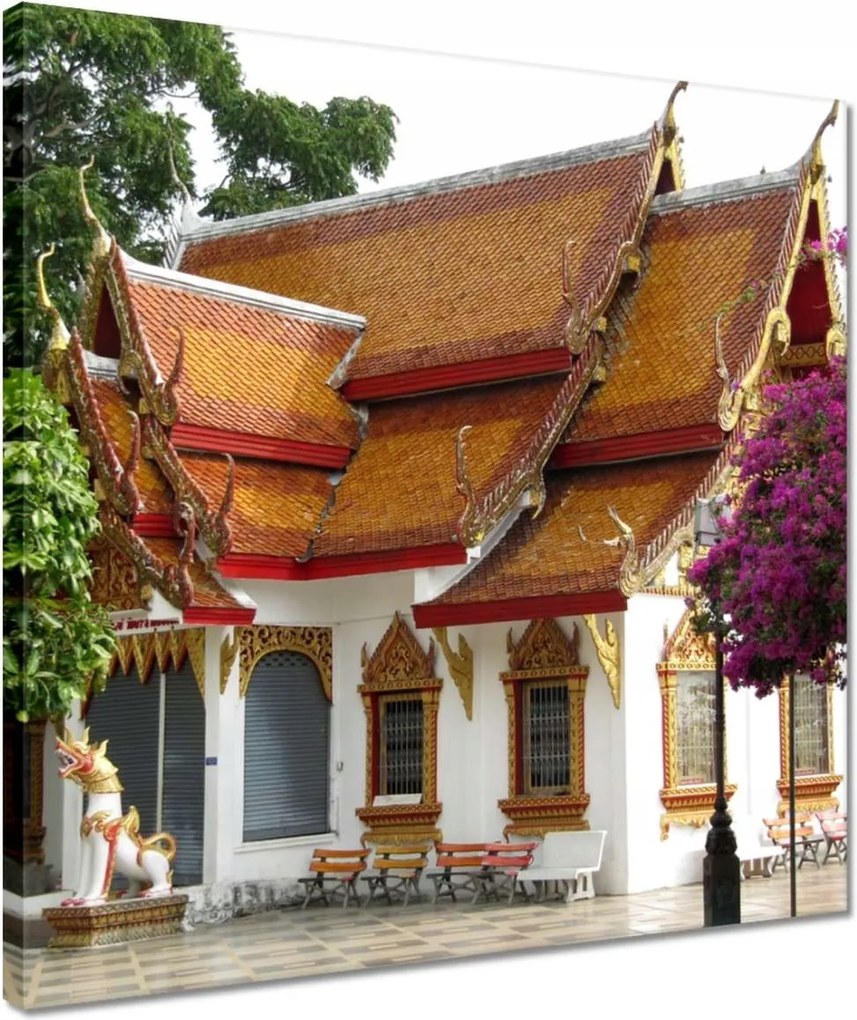 Vászonkép 40x40 Keleti épület