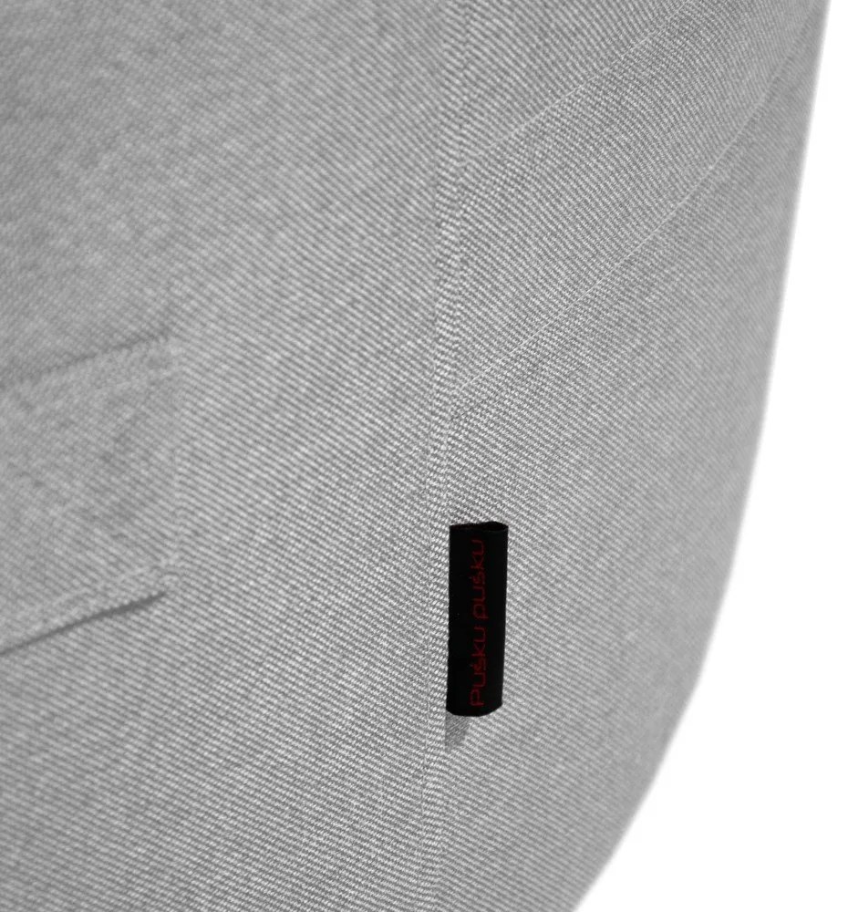 Szürkésbézs babzsákfotel Roll 105 – SLOWDOWN