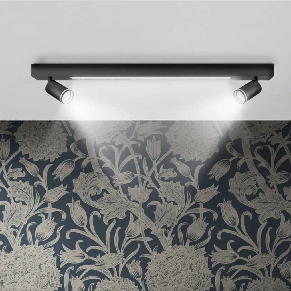 Polux PARIS 327383 Spotlámpa 1x24WLED|2x10W/GU10 4000K 800lm IP20
