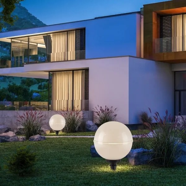 Leuchten Direkt 19324-16-2-KÉSZLET 2x Kültéri lámpa 1xE27/40W/230V átm. 40 cm IP44