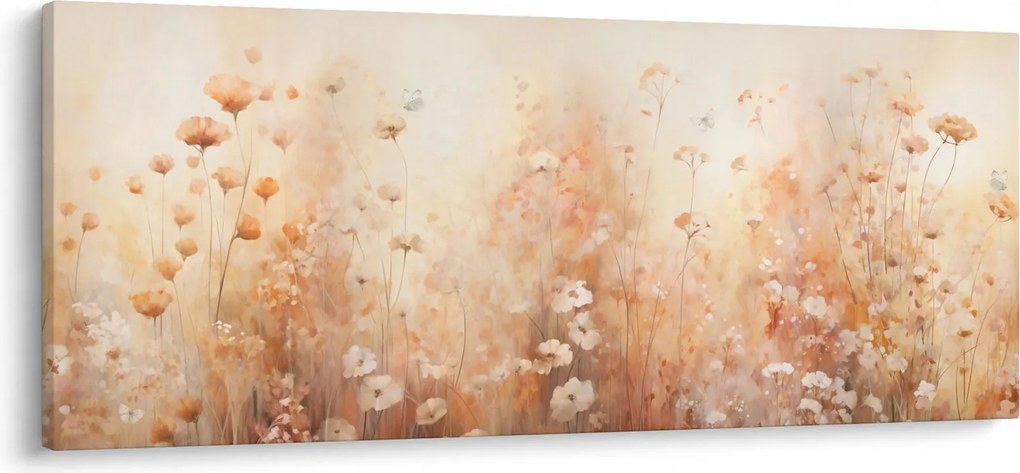 Kép - Vadvirágok mintája (120x50 cm)