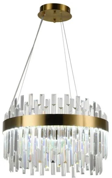 LED állítható fényerőjű lámpa kábelre LED/70W/230V 3000-6500K arany + DO