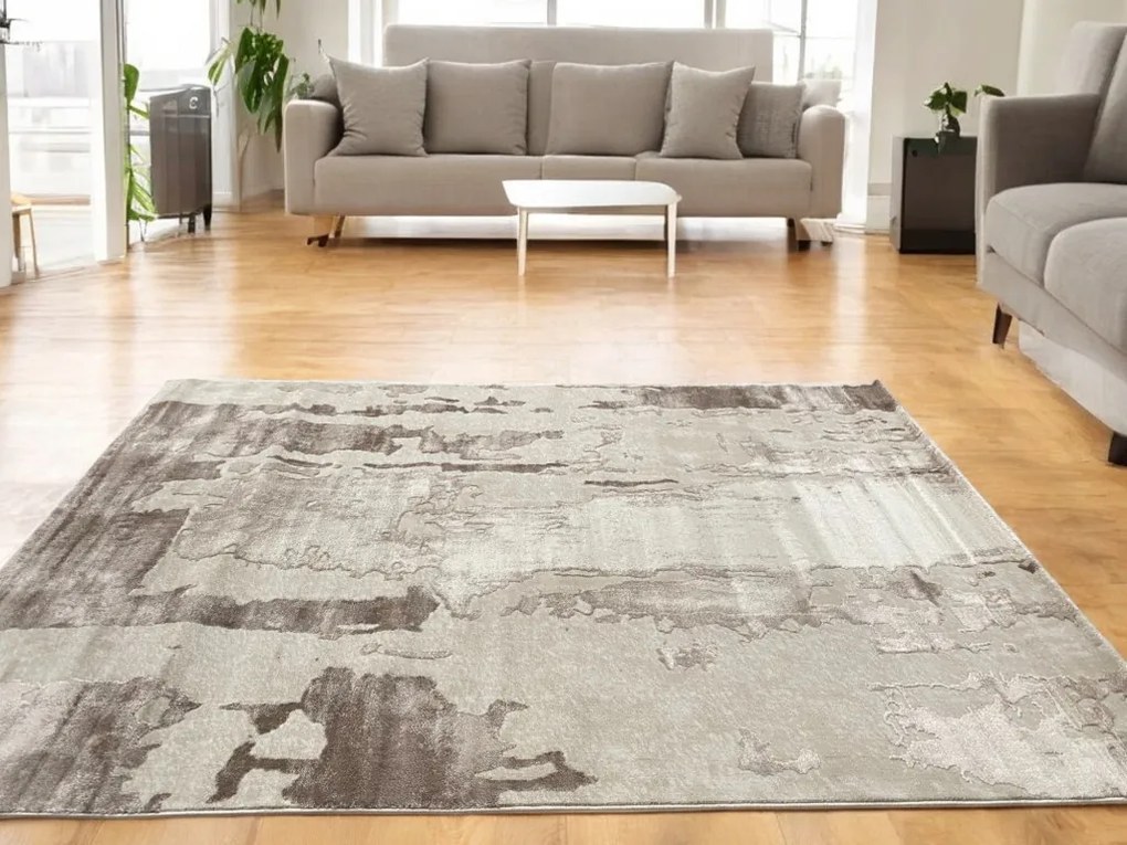 Veston 51273 bézs modern szőnyeg 120x170 cm