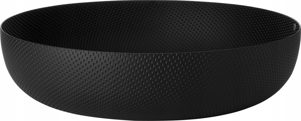Alessi Texture Gyümölcstál 24 cm Fekete