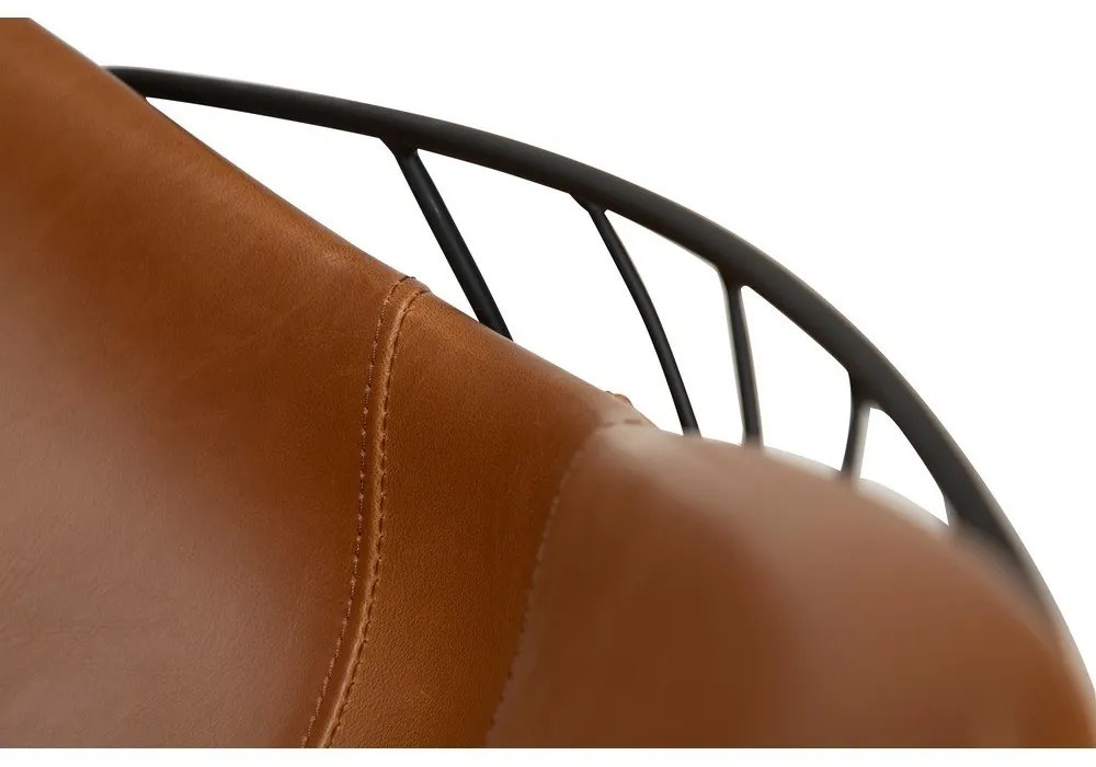 Sway barna műbőr étkezőszék - DAN-FORM Denmark