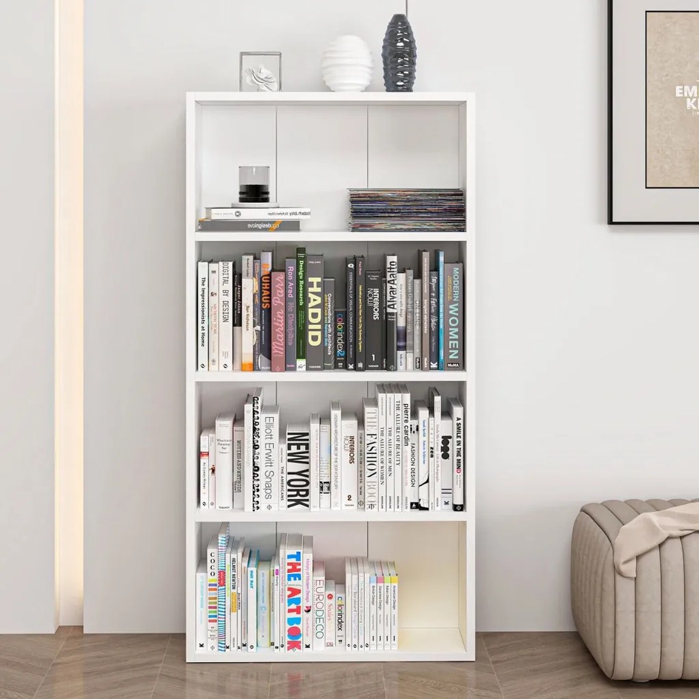 Adel könyvespolc, fehér, 60 cm – TR506MNR1539