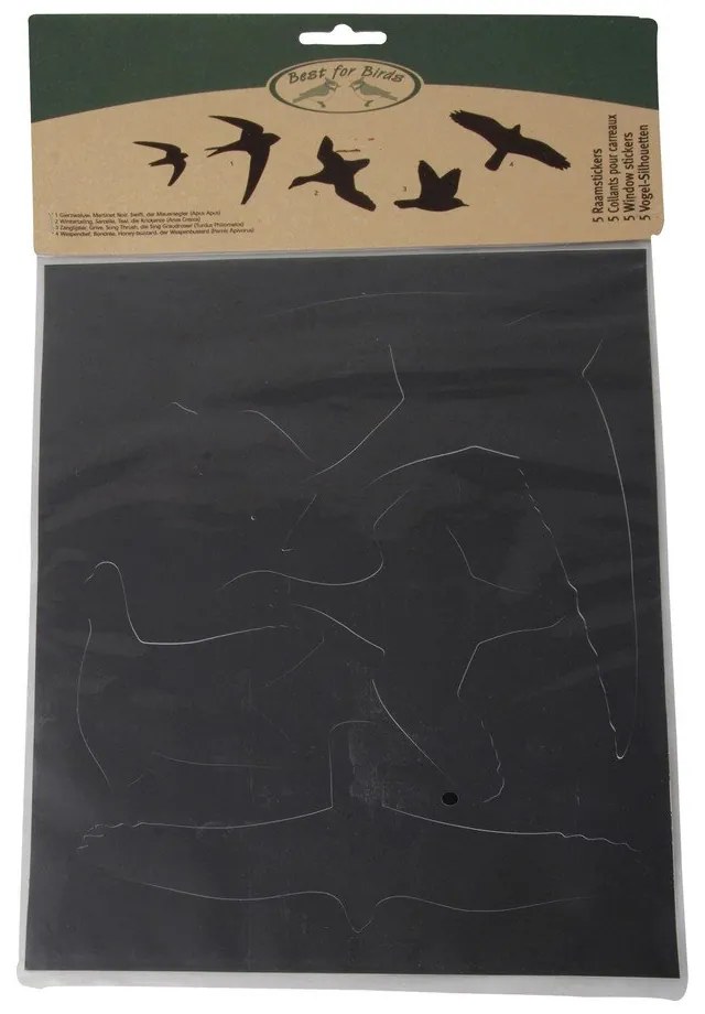 Matrica szett ablakra 5 db-os 23x33 cm – Esschert Design