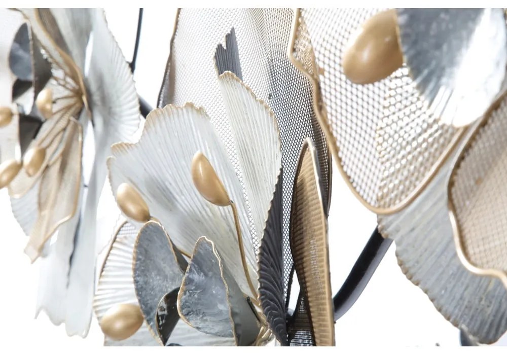 Flowery fém fali dekoráció, 119 x 60 cm - Mauro Ferretti