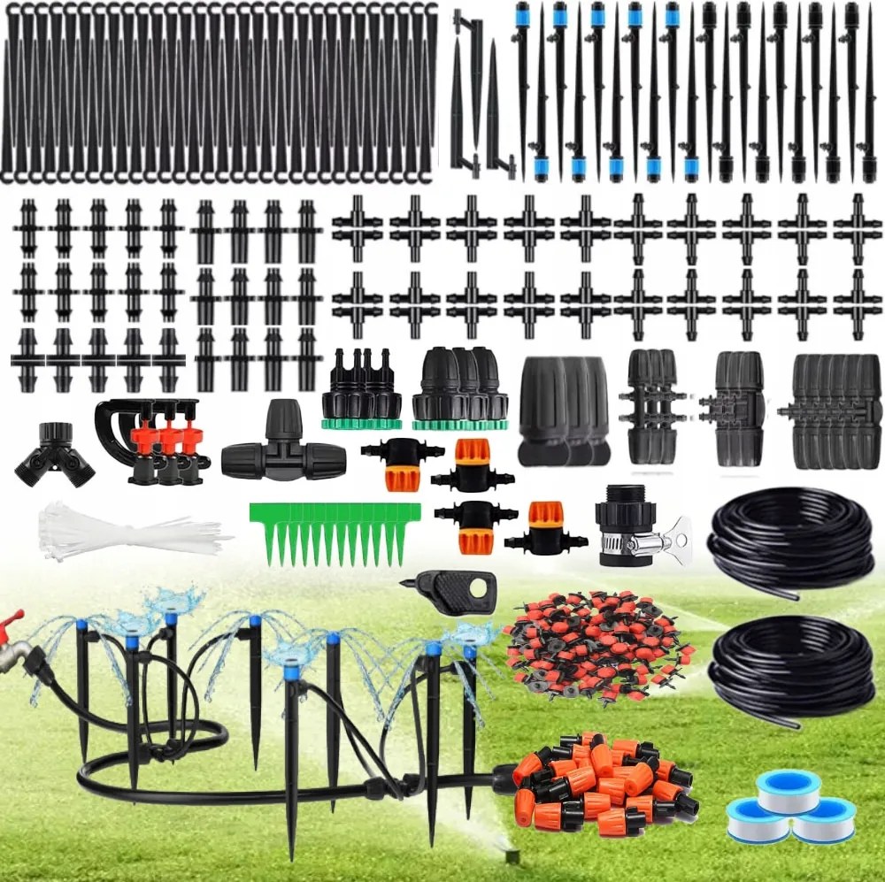 Kerti öntöző szett Automata kerti öntözőrendszer 302set.