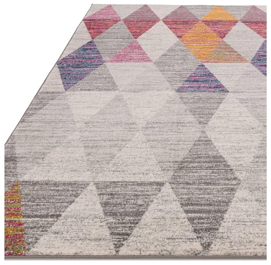 Piros szőnyeg 200x290 cm Muse Harlequin Pink – Asiatic Carpets